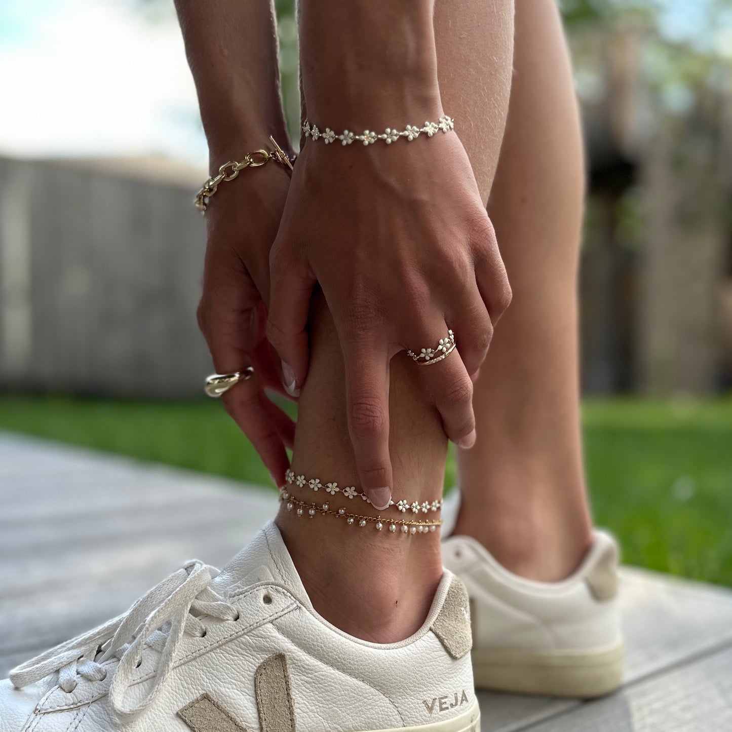 Daisy Anklet