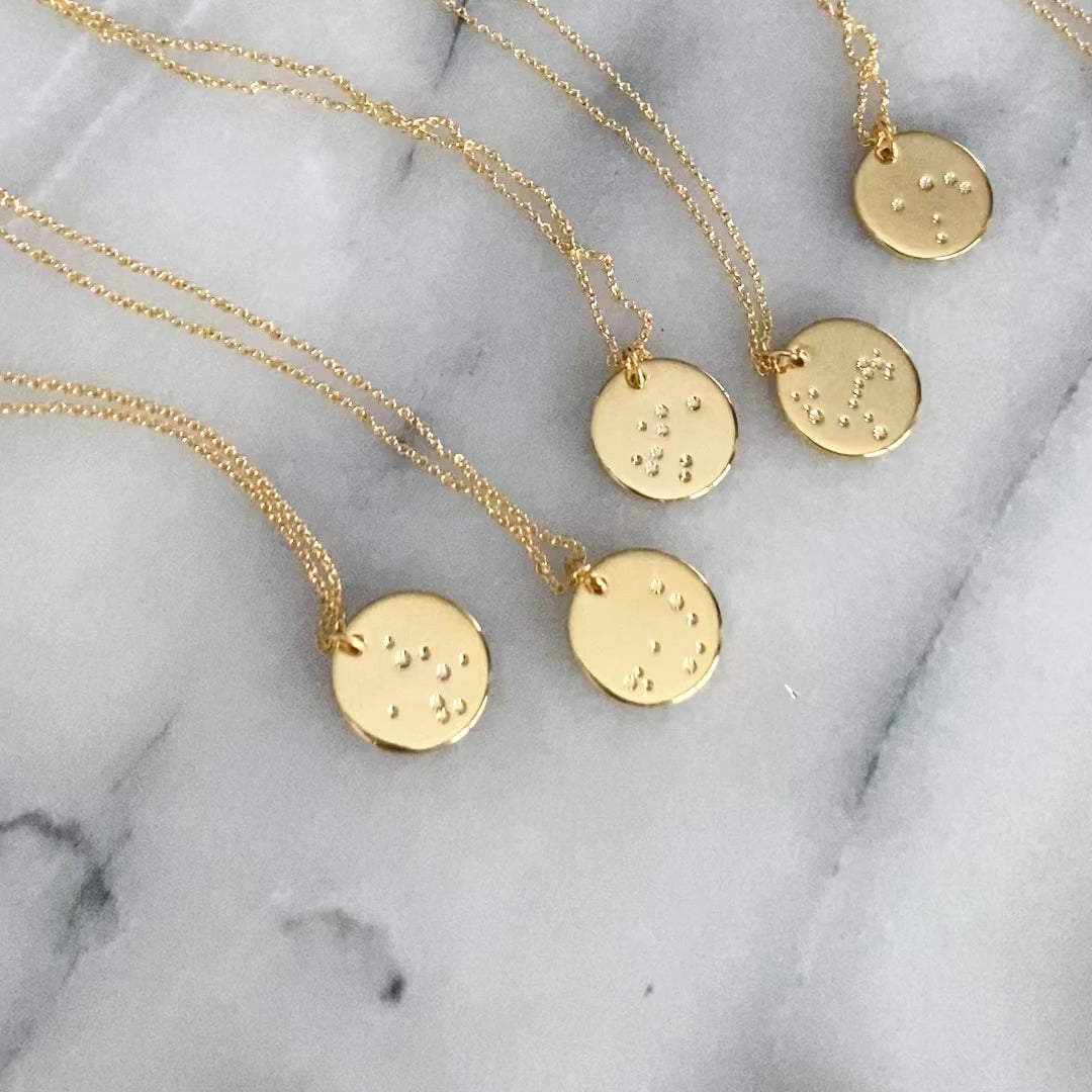 Constellation necklace deals